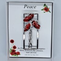 Mackintosh Style Poppies Brooch
