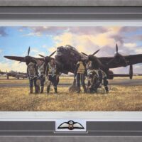 Mission Completed- Framed Veteran-signed Limited Edition print