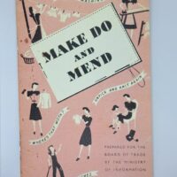 Replica of Make Do and Mend Booklet