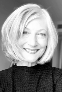 black and white headshot of author Jane Gulliford-Lowes